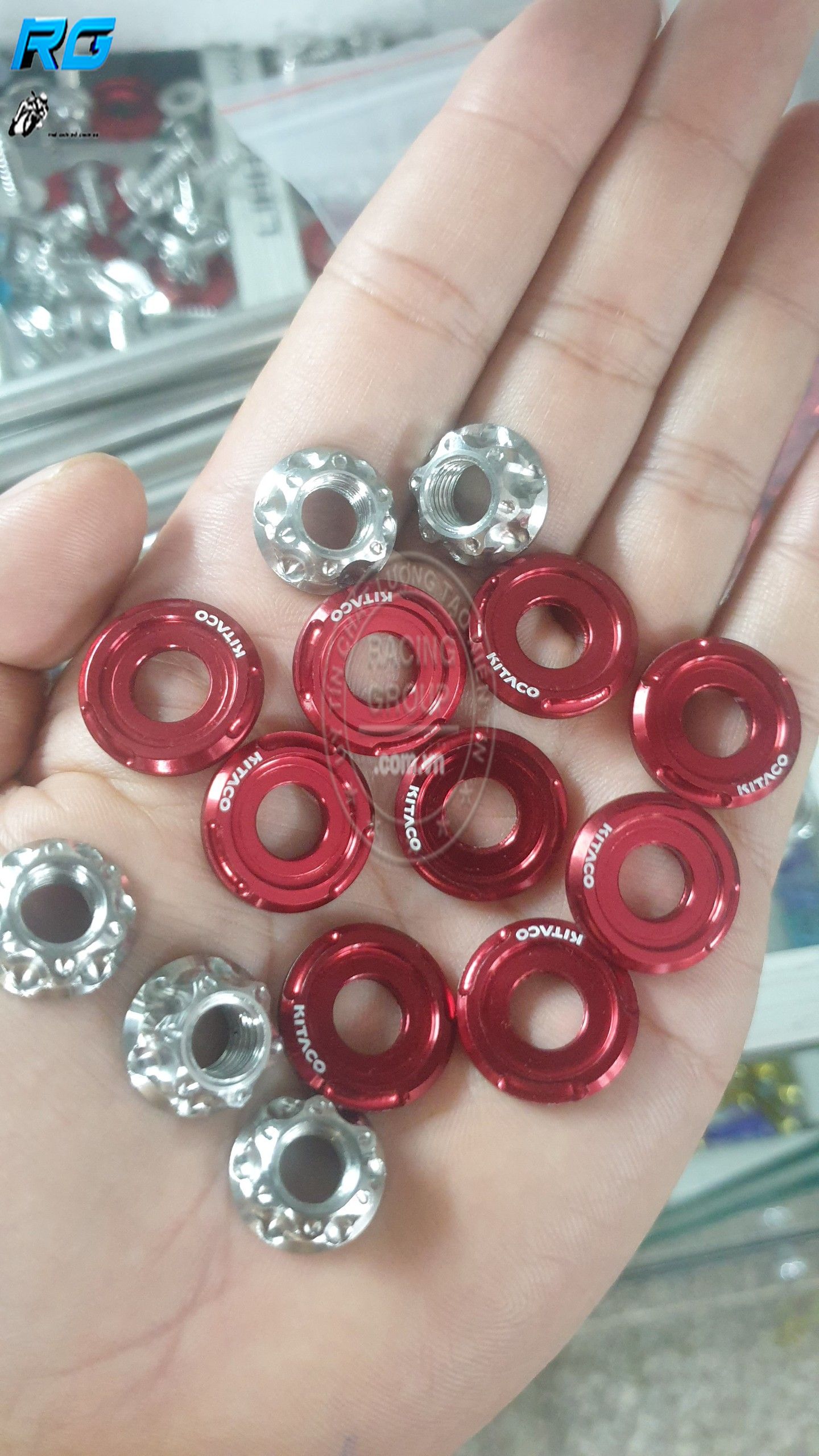 Combo 1 Tán Và 1 Long Đền Size 6ly Và 8ly