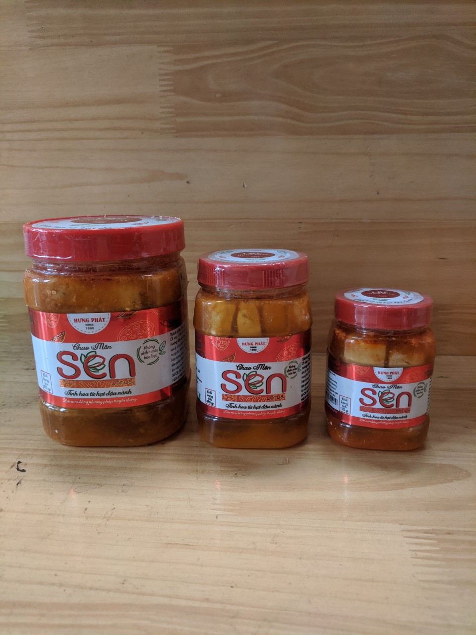 CHAO MÔN CAO CẤP BỘT HẠT SEN Lộc Hưng Phát 370gr