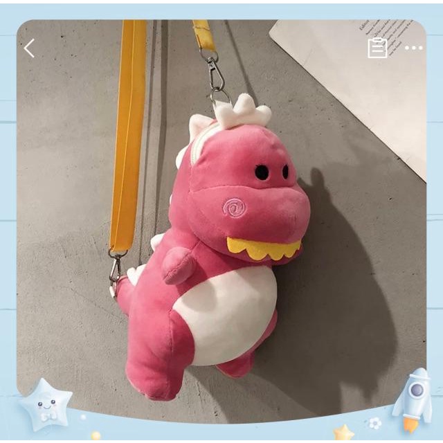 Túi Đeo Chéo Hình Khủng Long Dễ Thương