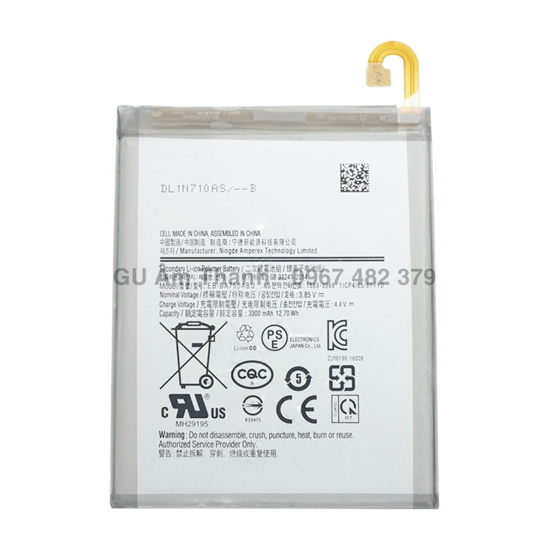 Pin thay thế cho samsung galaxy a10 a105g 3300mah zin