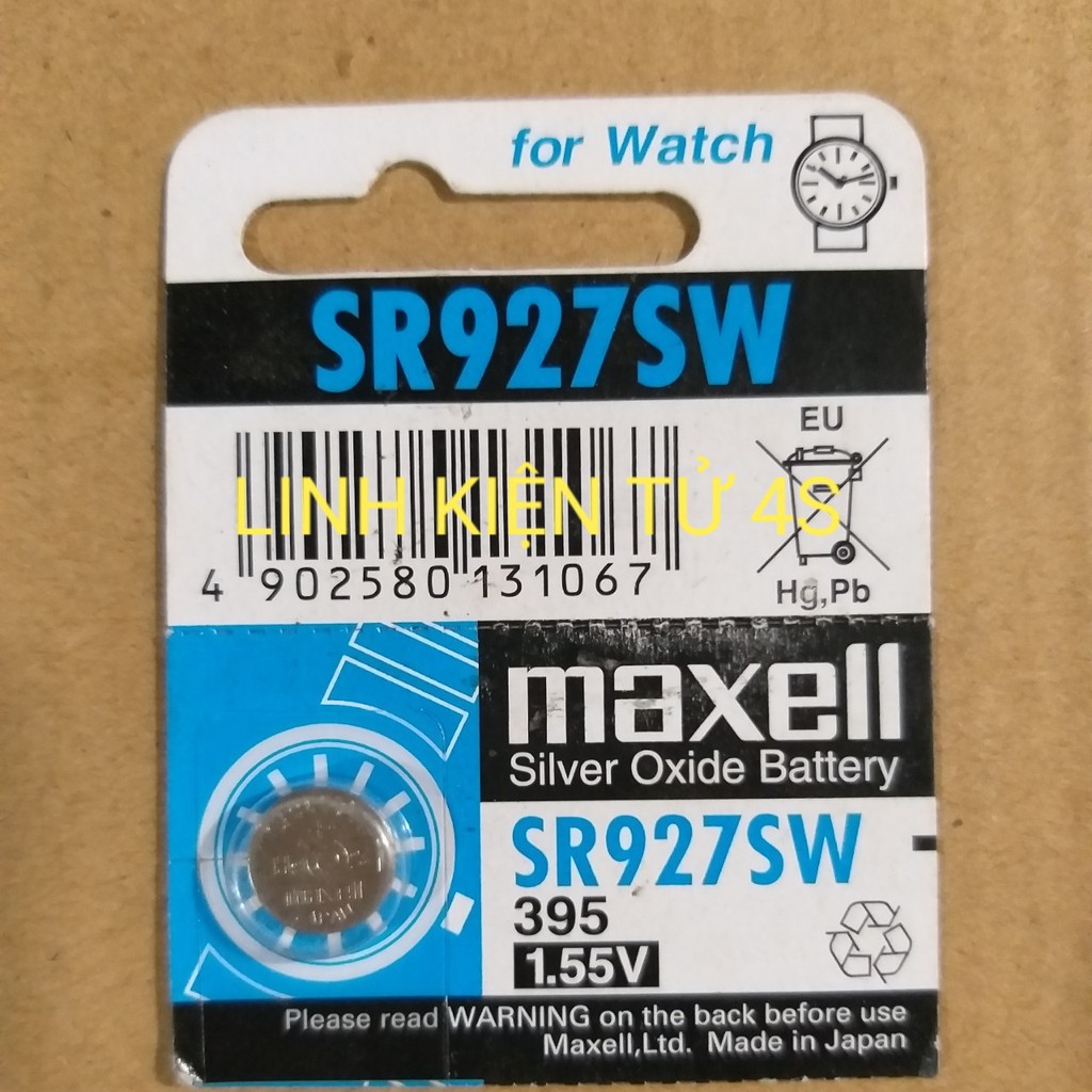 [HCM]Pin Đồng Hồ Maxell SR927SW Chính Hãng