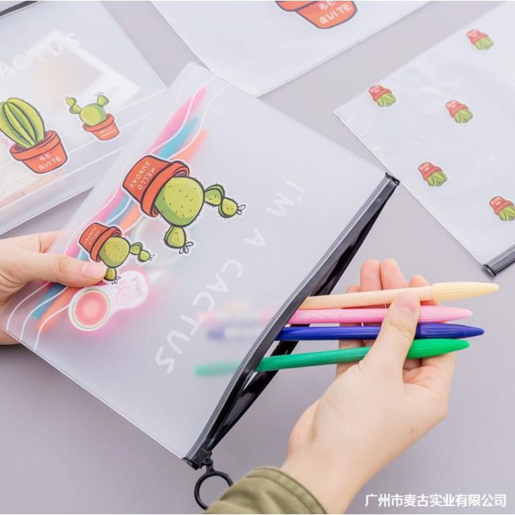 Túi đựng bút hình dễ thương H04
