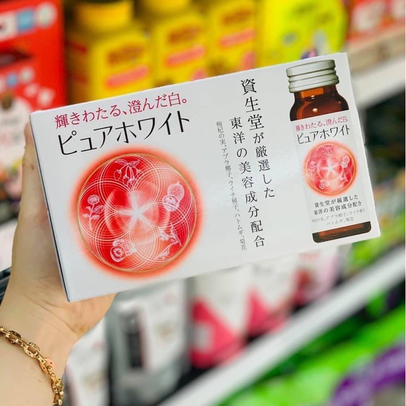 Combo 3 hộp nước trắng da Pure White Nhật Bản