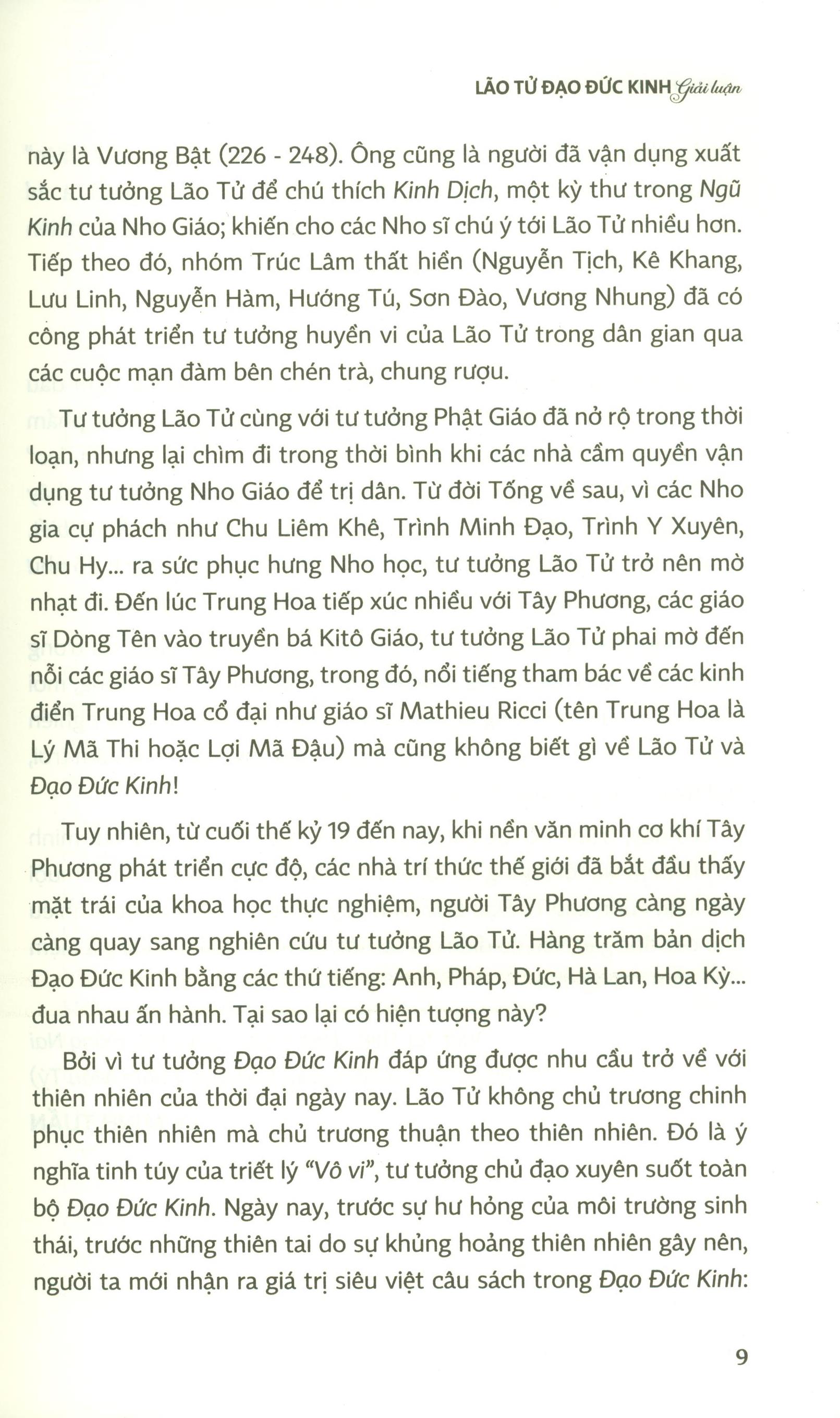 Lão Tử - Đạo Đức Kinh Giải Luận