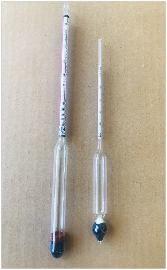 Dụng Cụ Đo Nồng Độ Cồn - Cồn Kế (0 đến 100%)