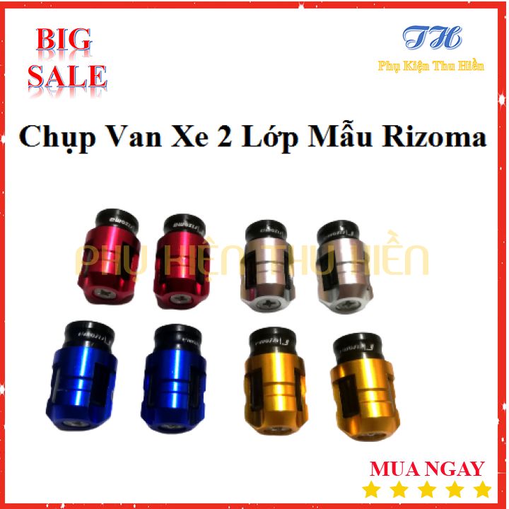 Chụp van xe 2 lớp mẫu rizoma cực ngầu
