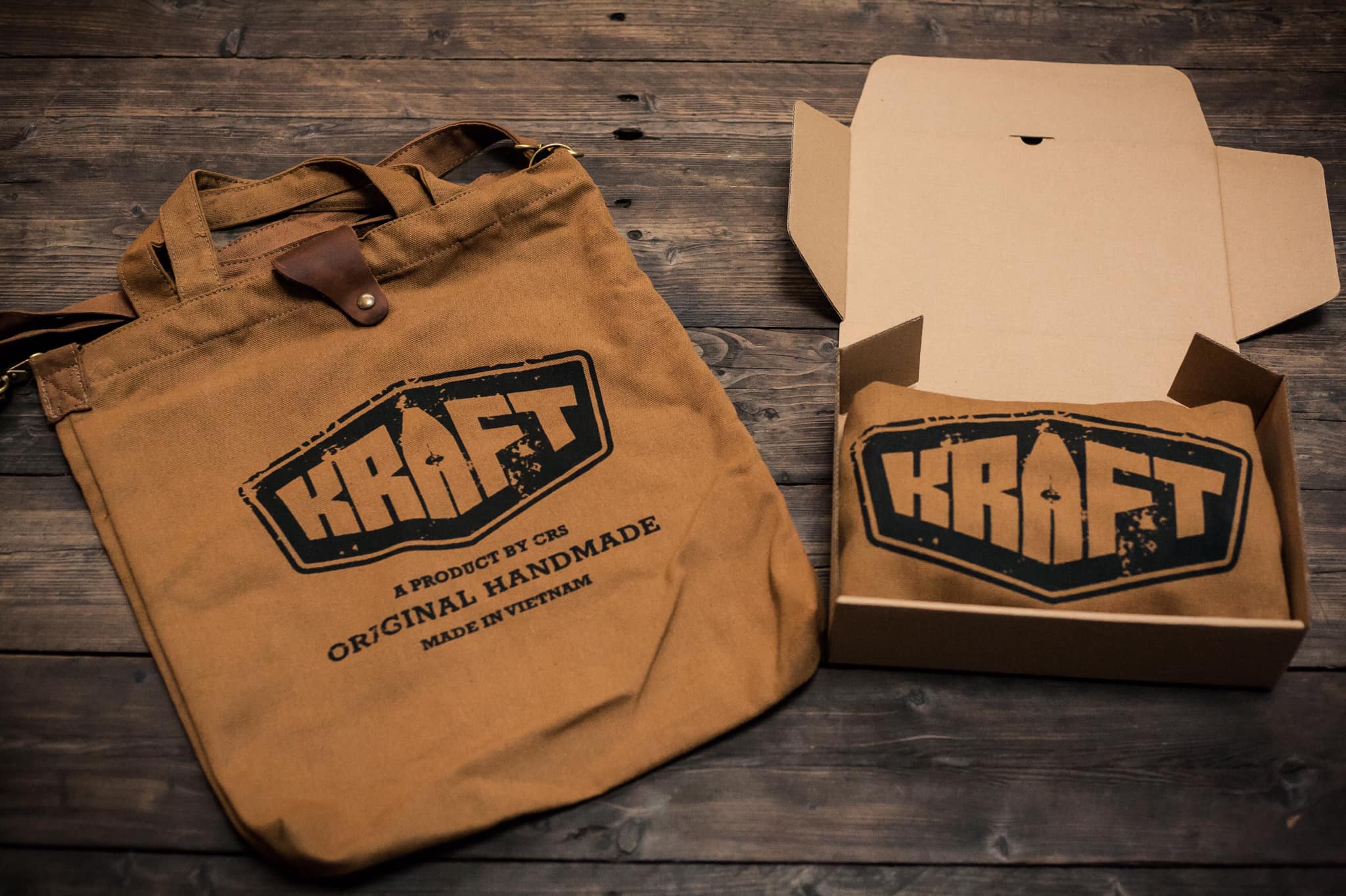 Tote KRAFT V2 - Túi Cavas KRAFT CAMPING