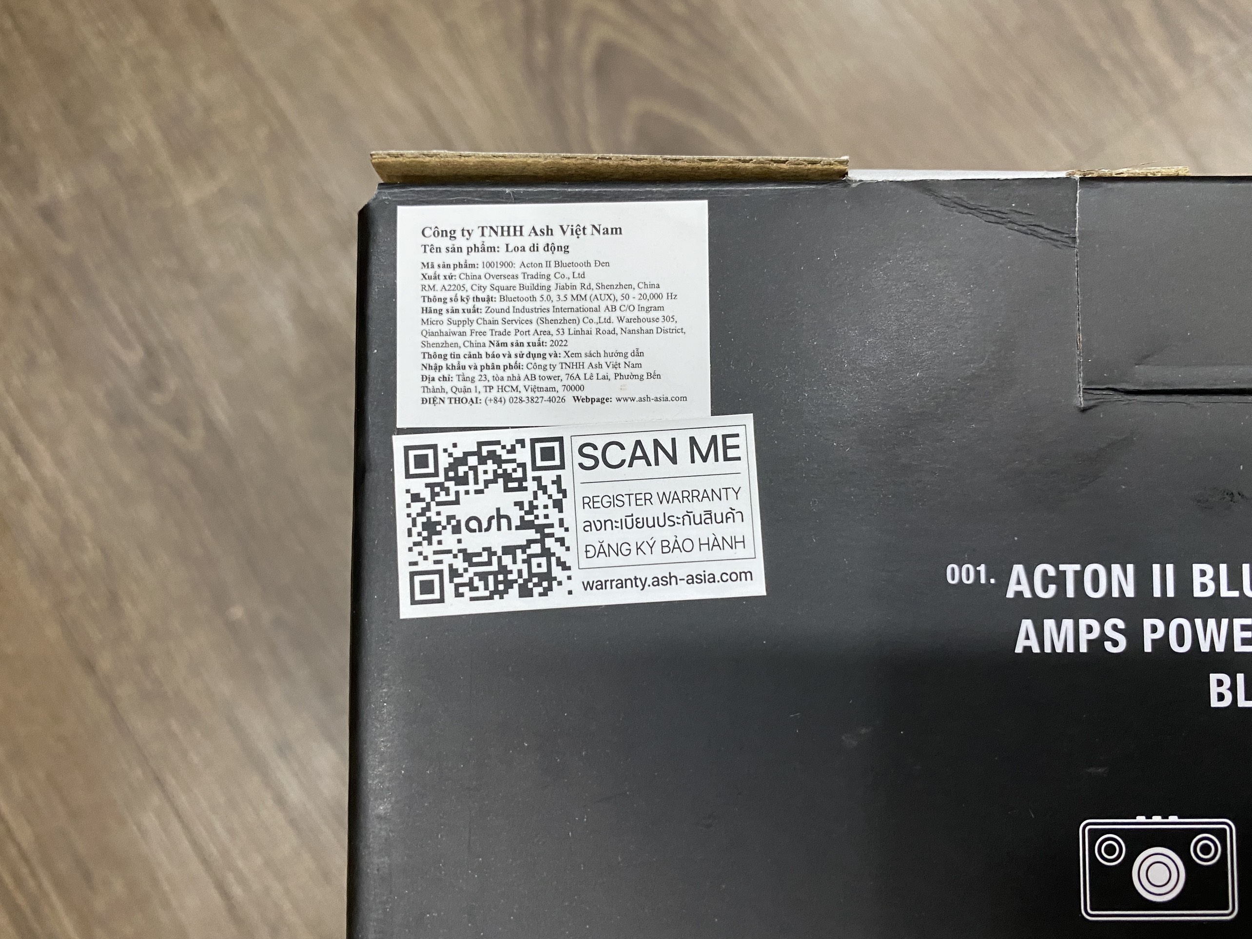 Loa Bluetooth Marshall Acton 2 BH 12tháng Chính Hãng