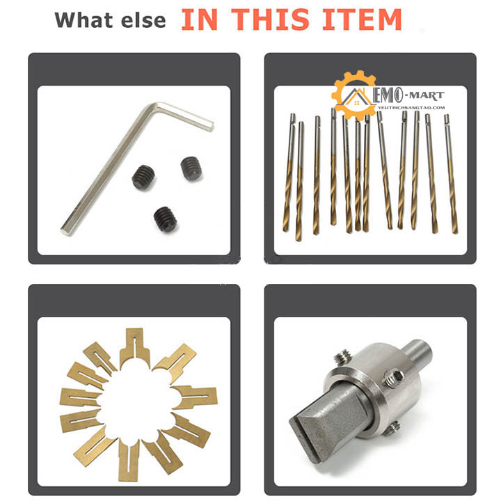Mũi khoan tạo hạt chuỗi V2- Lưỡi cắt hạt 20mm