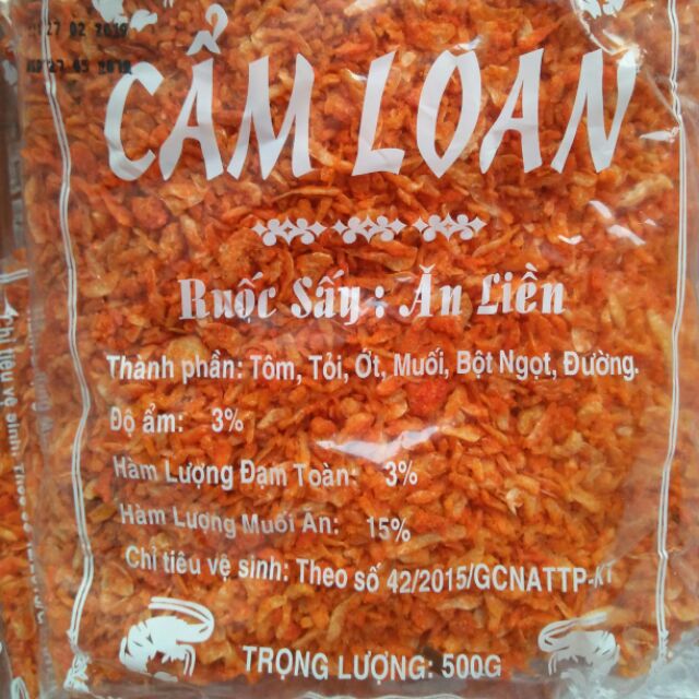 [500g] Ruốc Sấy Giòn Rụm