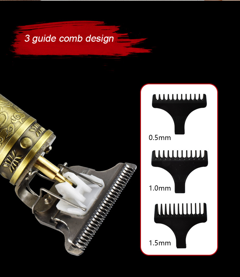 Tông đơ cắt tóc bấm viền sạc điện