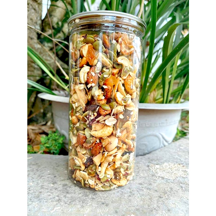 Granola Nhiều Hạt Cao Cấp ăn kiêng - Granola Siêu Hạt (5% yến mạch)