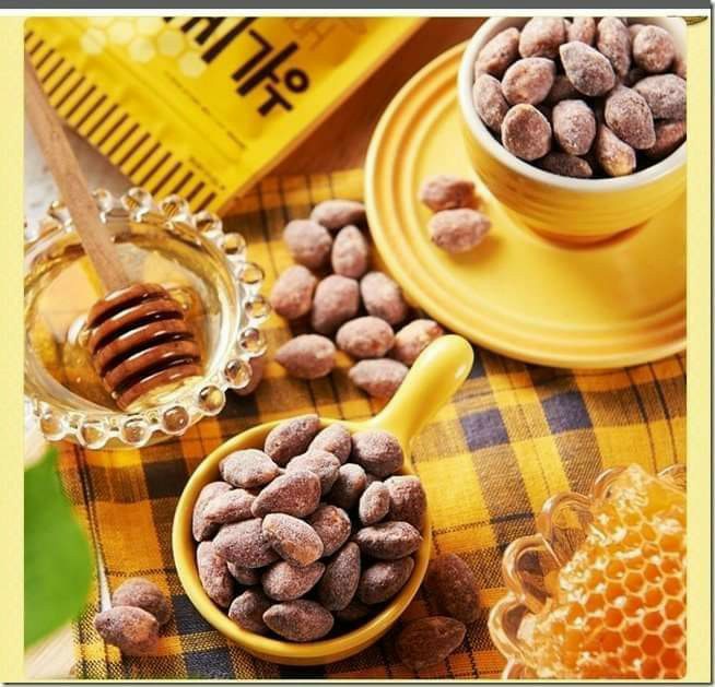 Hạnh nhân tẩm mật ong Hàn Quốc