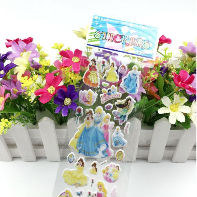 [HCM]Sticker Dán Trang Trí Hoạt Hình Công Chúa Disney