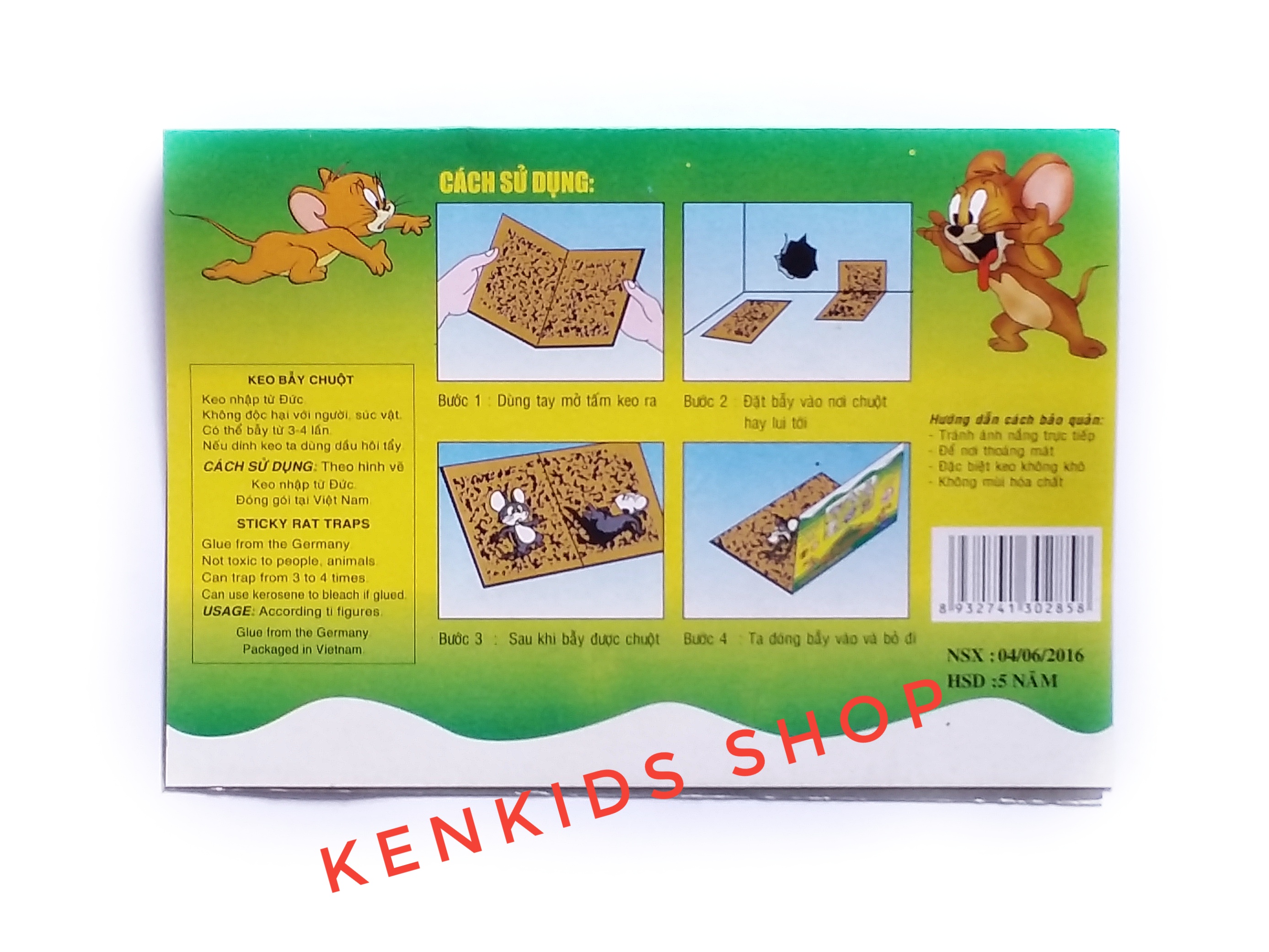 Combo 10 miếng keo dính chuột siêu dính