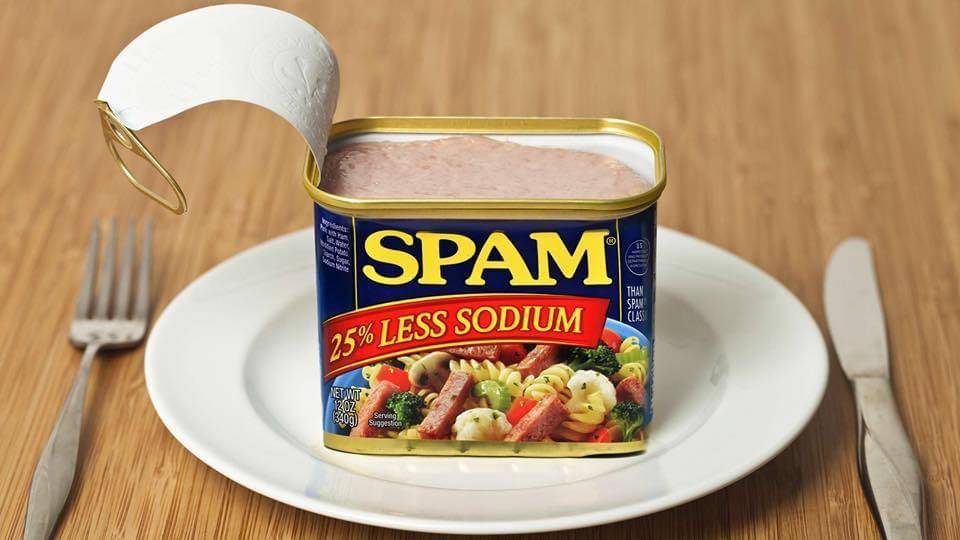 Thịt hộp Spam  25% giảm muối 340g của Mỹ