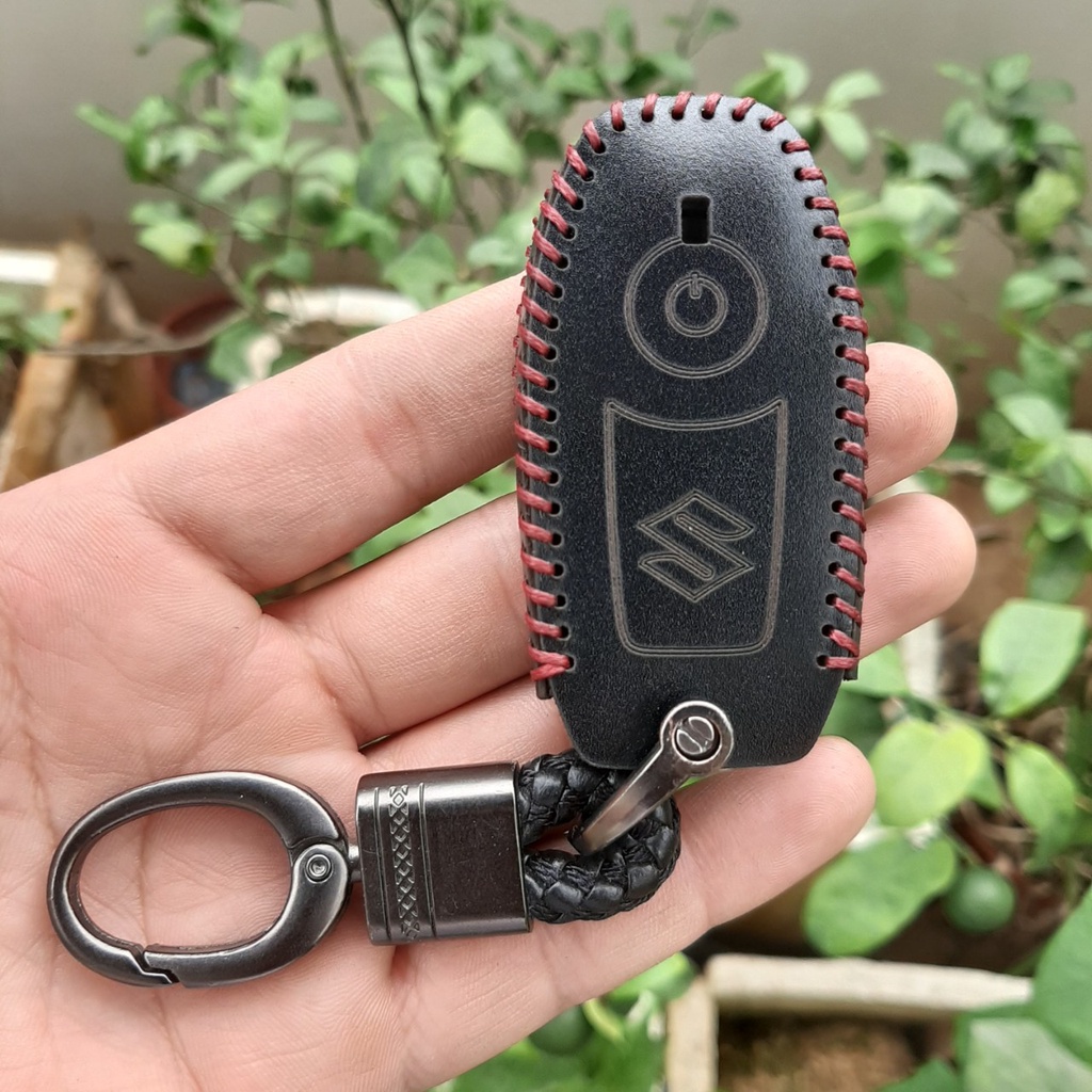 Bao da chìa khóa smartkey suzuki gsx r150. da thật, bảo hành 2 năm
