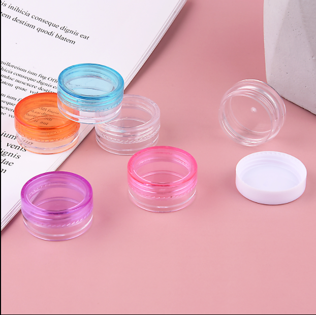 10 hũ nhựa chiết mỹ phẩm tròn XỊN 2g 3g và 5g loại xịn - Hủ pet đựng kem chiết mỹ phẩm du lịch
