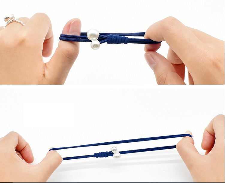 Hộp 12 dây thun cột tóc nữ phong cách Hàn Quốc cao cấp