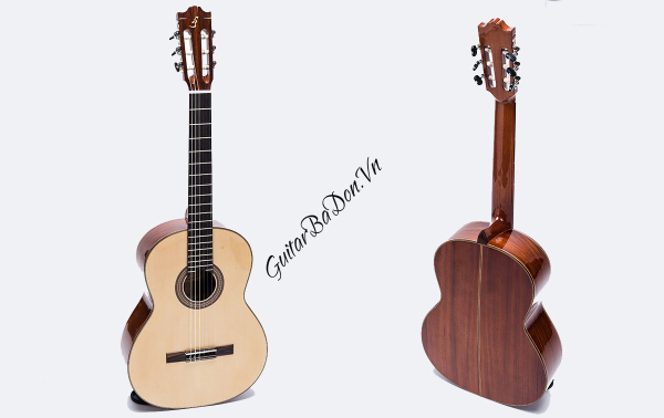 Đàn Guitar Classic C-250  SƠN PU BÓNG VÀ MỜ Tặng Bao đàn cao cấp 3 lớp