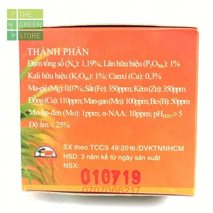 Phân bón tan chậm cho lan dạng túi lọc NT-1602.HK3 (giai đoạn dưỡng cây sau ra hoa)