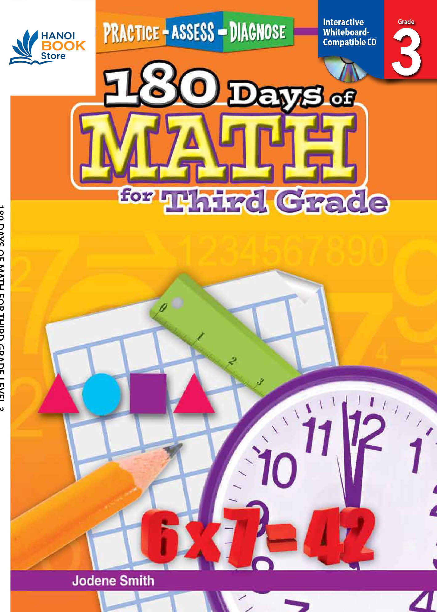 180 DAYS OF MATH FOR FIRST GRADE LEVEL 1-4 (High Frequency Words 1-2)
