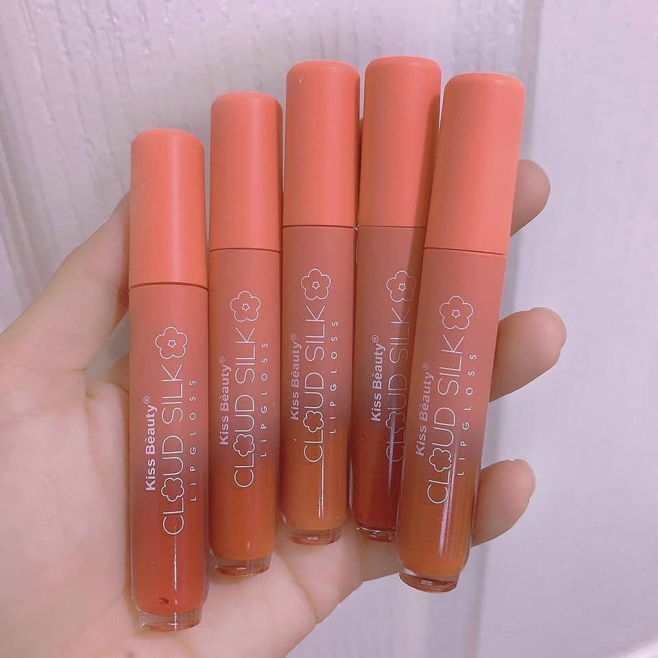 [HCM]Set 5 Cây Son kem Could Silk Cầu Vồng