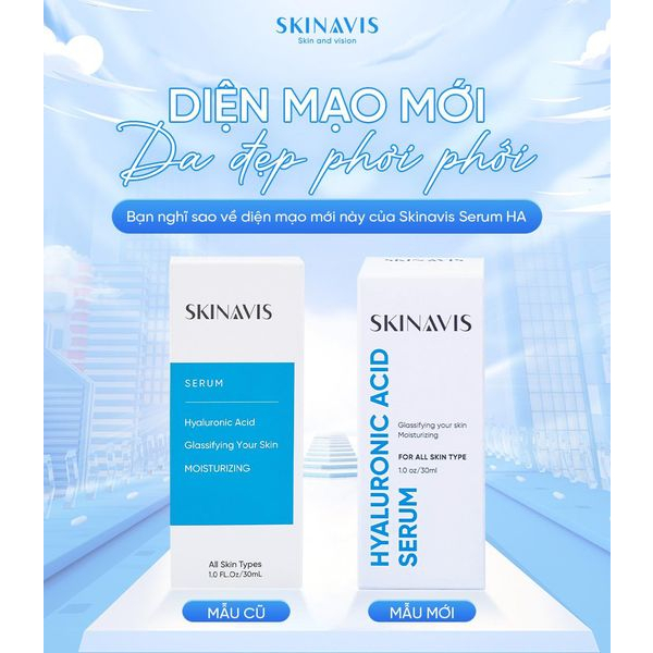 Tinh chất serum cấp ẩm phục hồi da Skinavis 30ml
