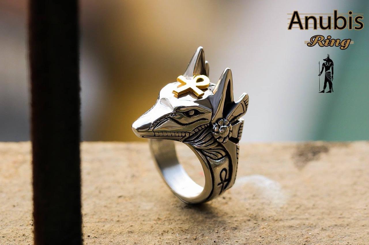 Nhẫn Thần Anubis - Thần Ai Cập Cổ Đại