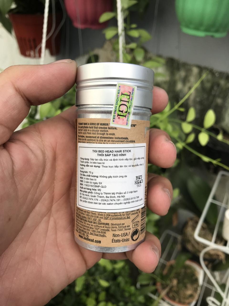 SÁP THỎI TẠO KIỂU TIGI BEDHEAD ( chính hãng) USA 75g