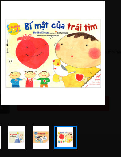 Bộ Ehon Sự Kỳ Diệu Của Cơ Thể (Trọn Bộ 6 Cuốn)
