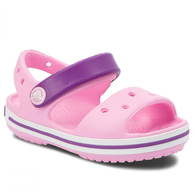 SANDAL CROCSBAND KIDS MÀU HỒNG NHẠT