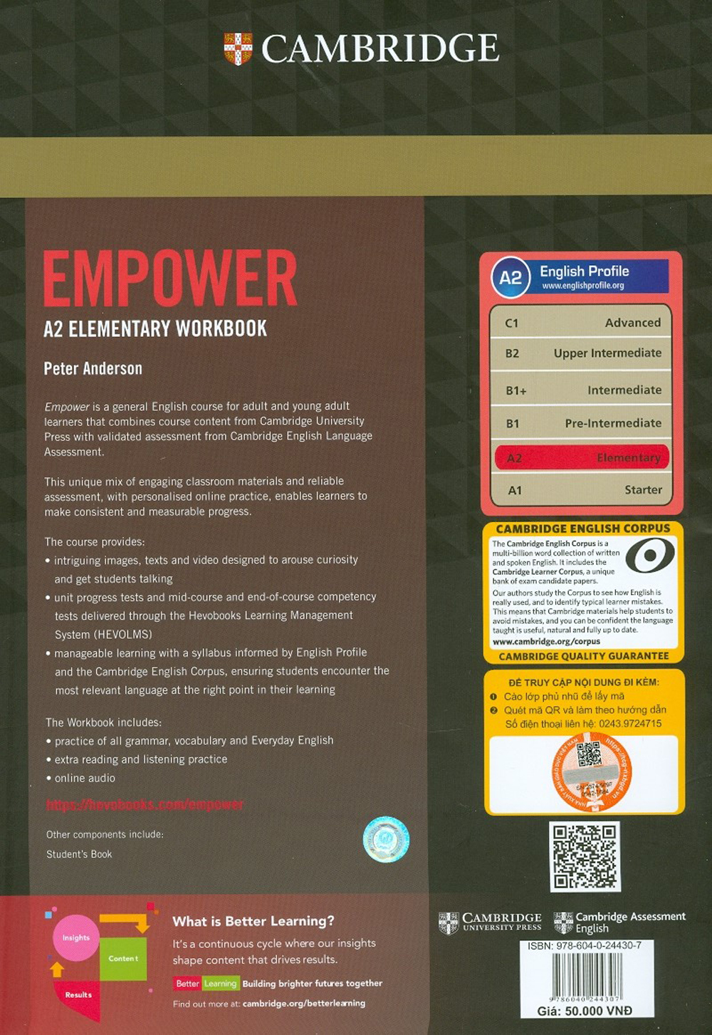 Empower Elementary Workbook With Online Access - A2