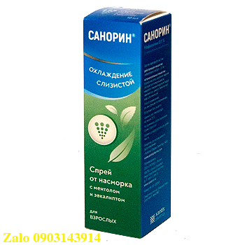 Thuốc xịt viêm xoang mũi Cahopnh – Nga