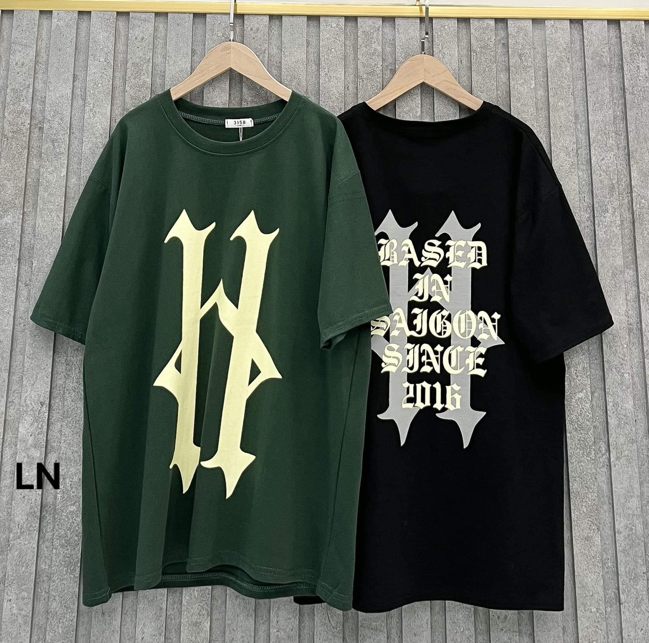 áo phông H fom thụng chất cotton ,ln