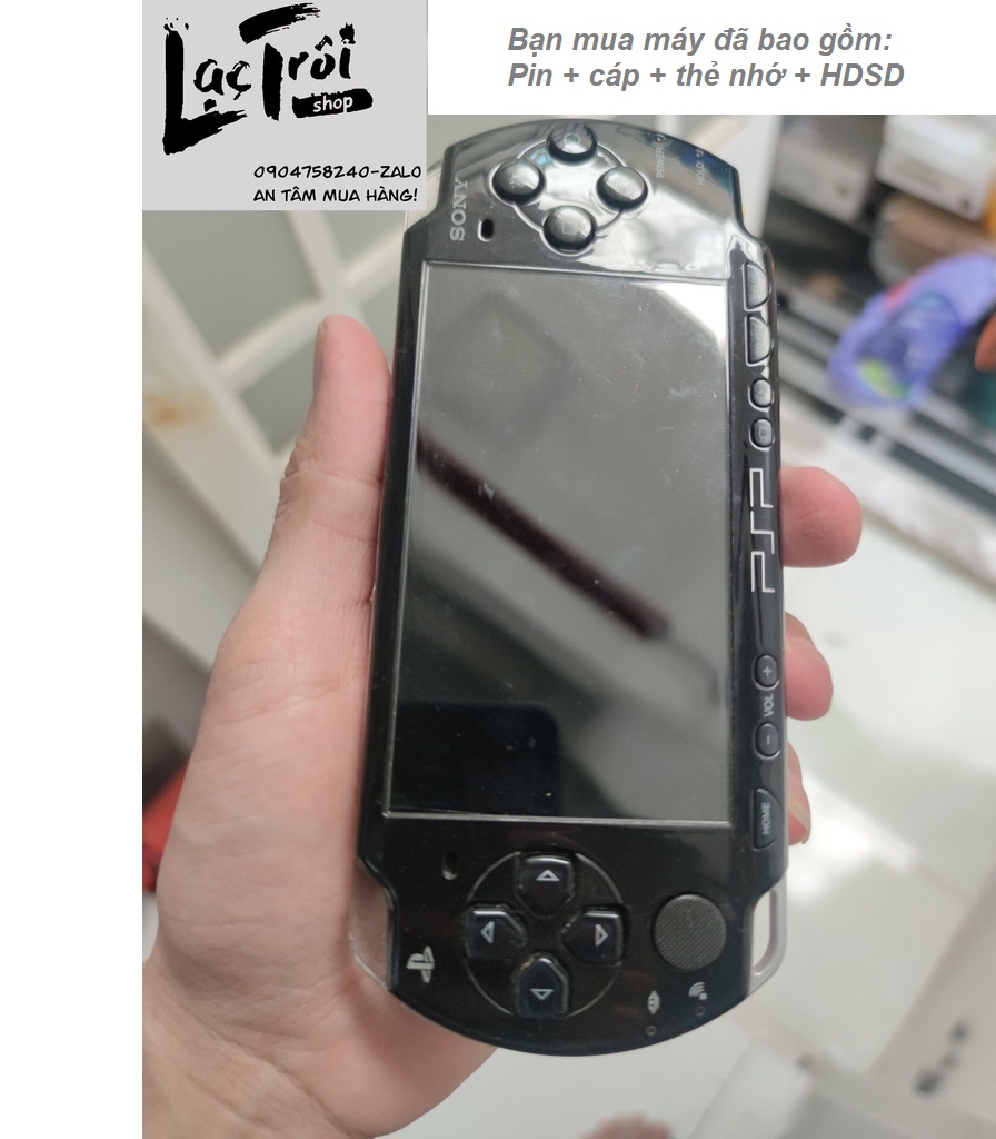 [Sony PSP] 1000 2000 3000 tặng thẻ 64gb-có máy like-new