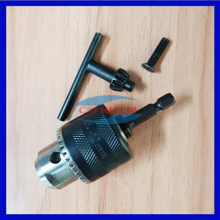 Bộ chuyển đổi đầu cặp mũi khoan 10 ly khóa tay cho máy bắn vít