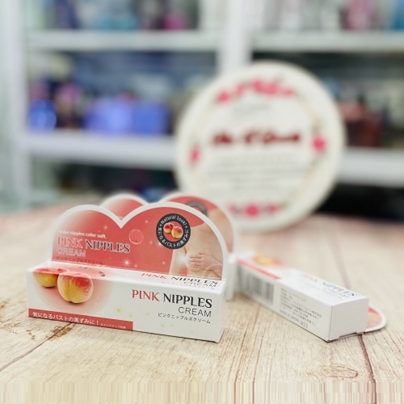 Kem Hồng Nhũ Hoa Nhật Bản Natural Look! Pink Nipples Cream 8g nhập khẩu