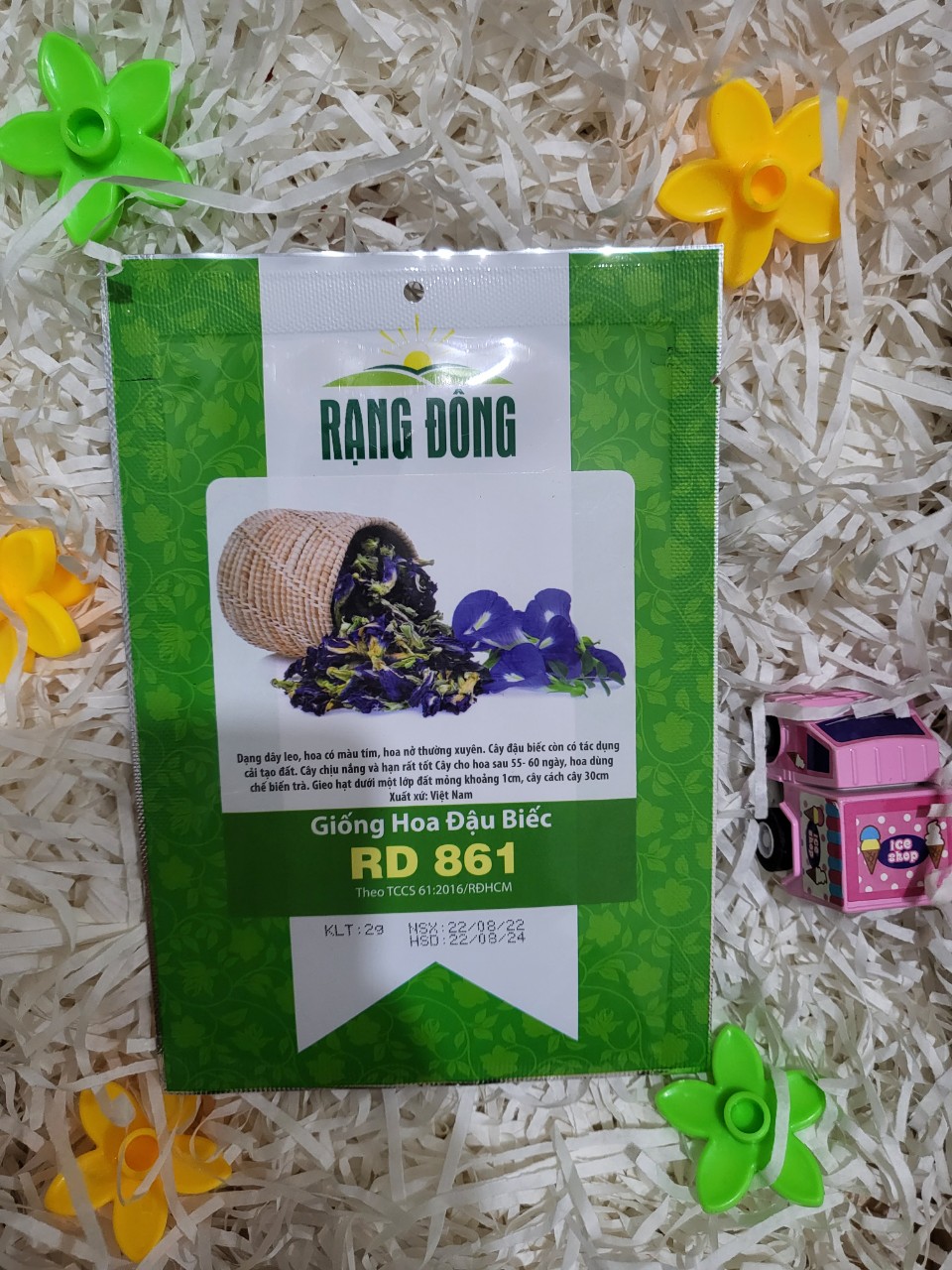 Hạt giống hoa đậu biếc rd 861