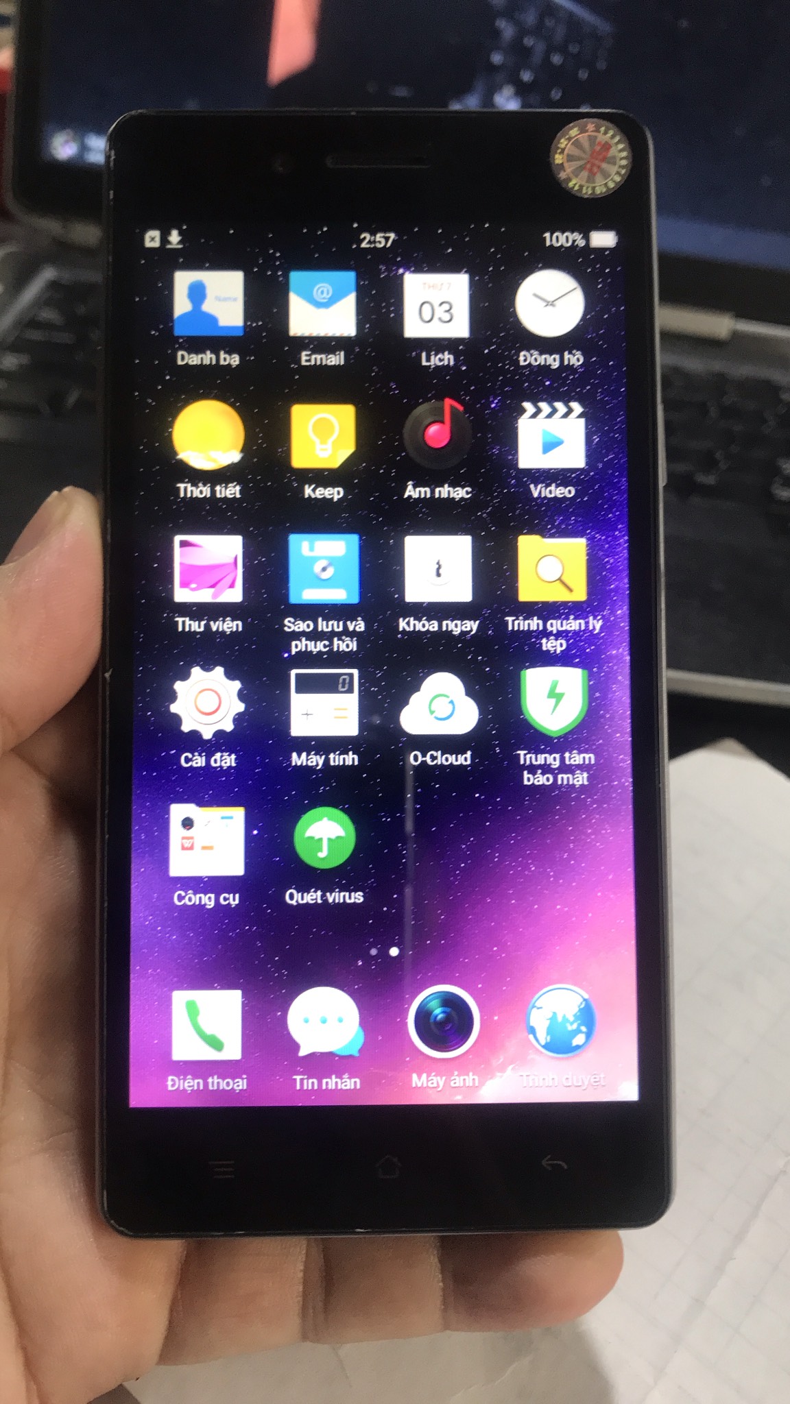 Oppo neo 7 chính hãng đã sử dụng