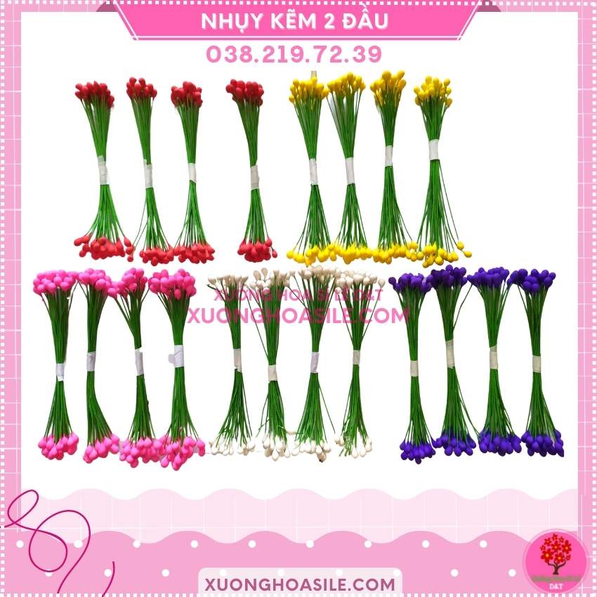 [HCM]NHỤY KẼM LÀM HOA 4 bó