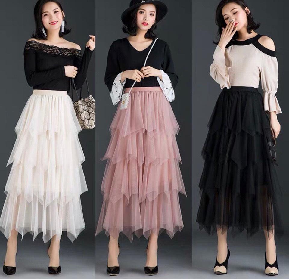 [HCM]CHÂN VÁY TẦNG