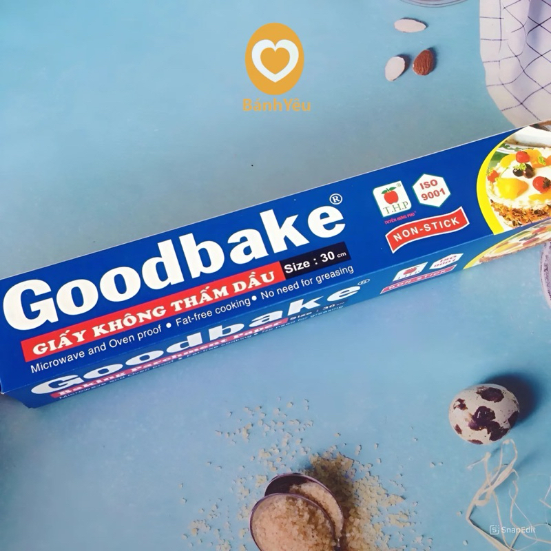 GIẤY NẾN, GIẤY NƯỚNG BÁNH Tuyền Hưng Phú cuộn 5m x 30cm. Giấy được tráng bằng một lớp silicon chống Dính sử dụng với lò nướng và lò vi sóng