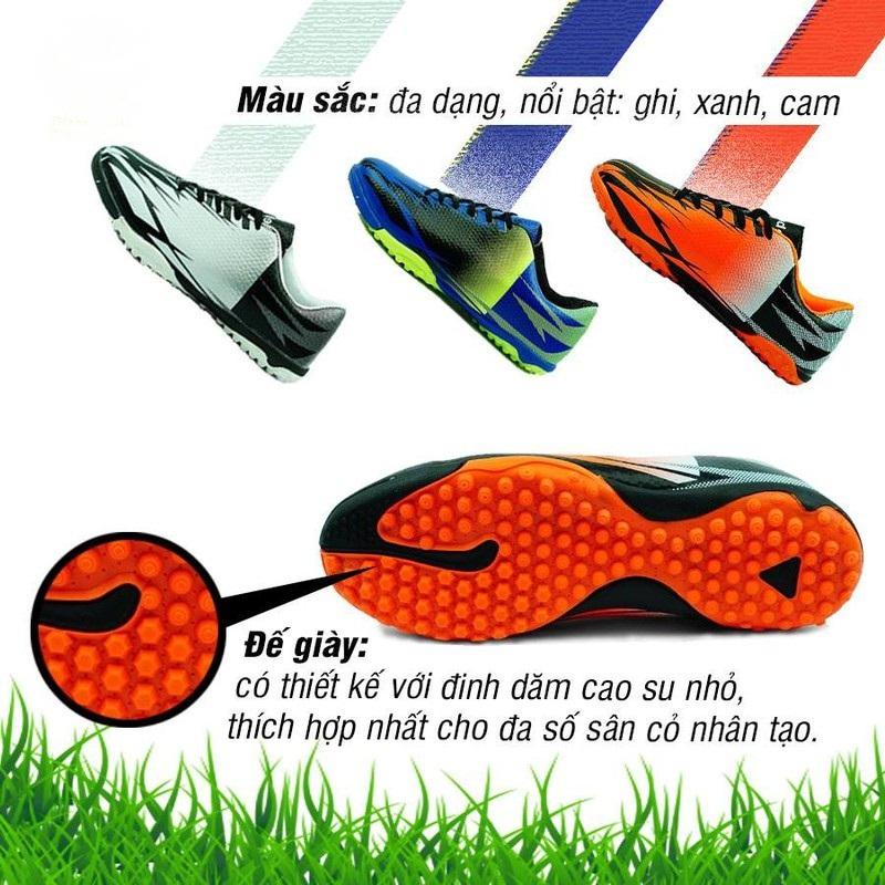 GIẦY ĐÁ BÓNG TRẺ EM EBET EB201(xanh đen)