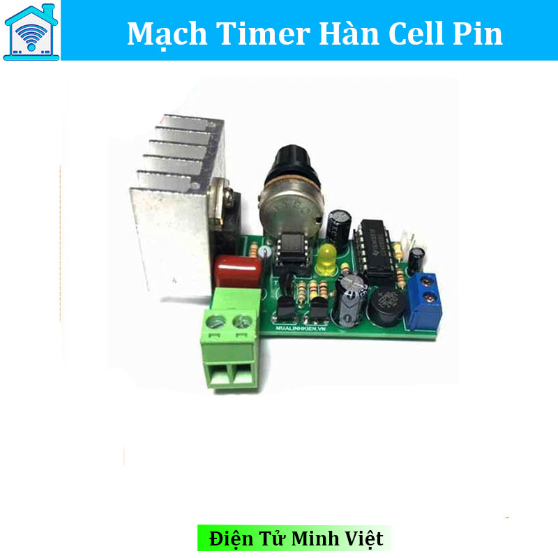 Mạch Timer KST Module Timer cho máy hàn cell từ A-Z CÓ CHIẾT ÁP