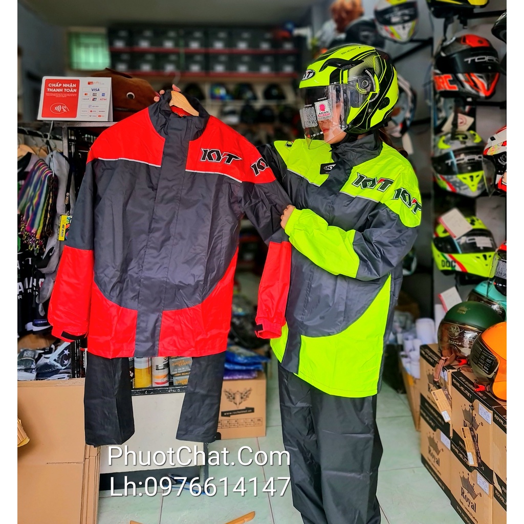 Áo mưa bộ KYT cao cấp