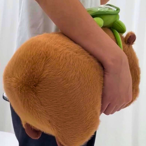 Gấu Bông Capybara Đeo Balo Dễ Thương Êm Mịn
