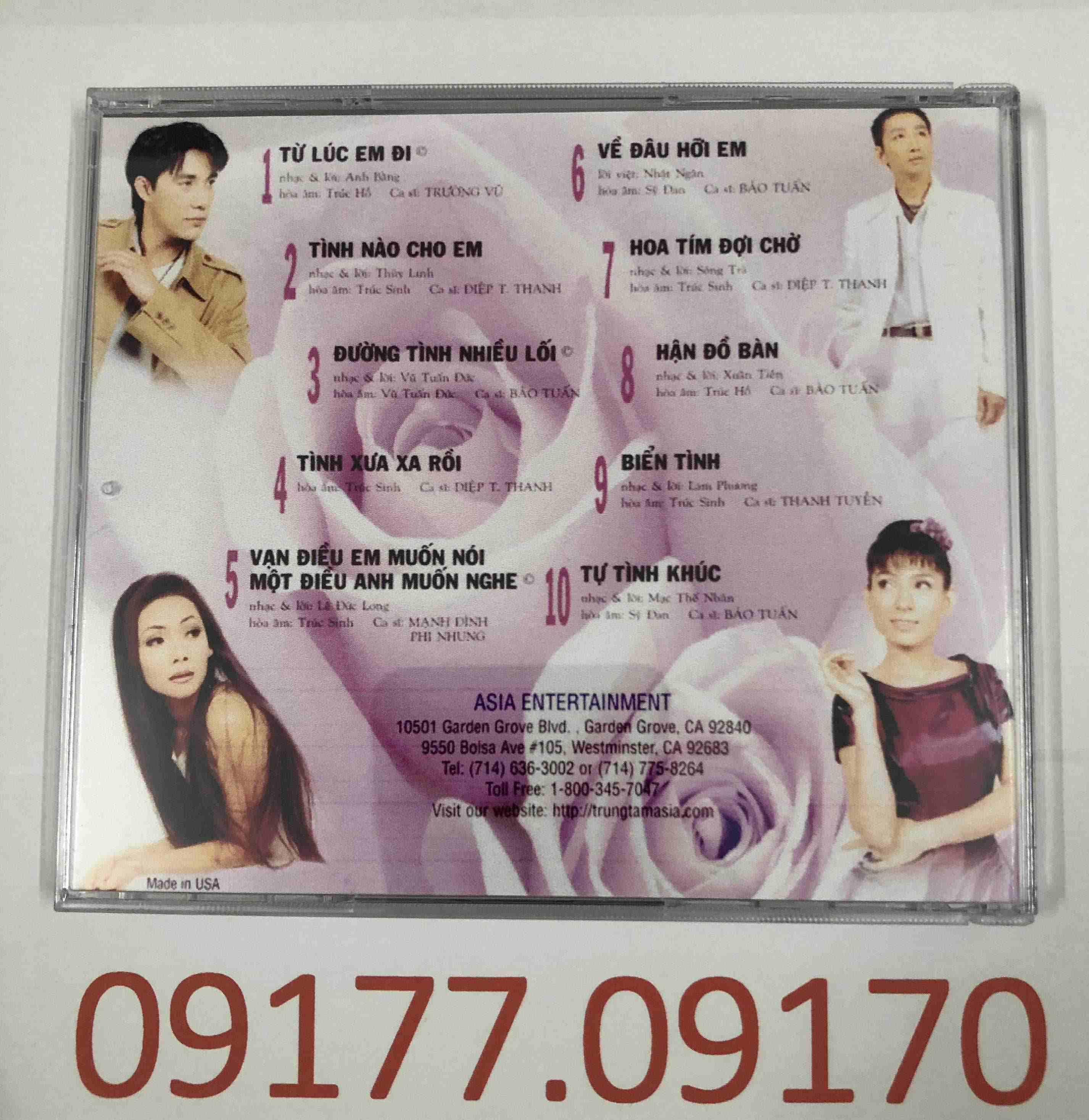 [HCM]CD Từ Lúc Em Đi - ASIACD
