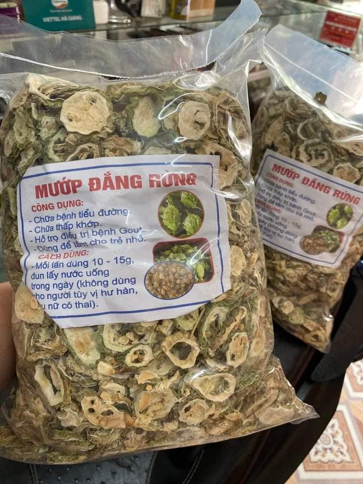 1kg khổ qua rừng tây bắc khô ( mướp đắng)