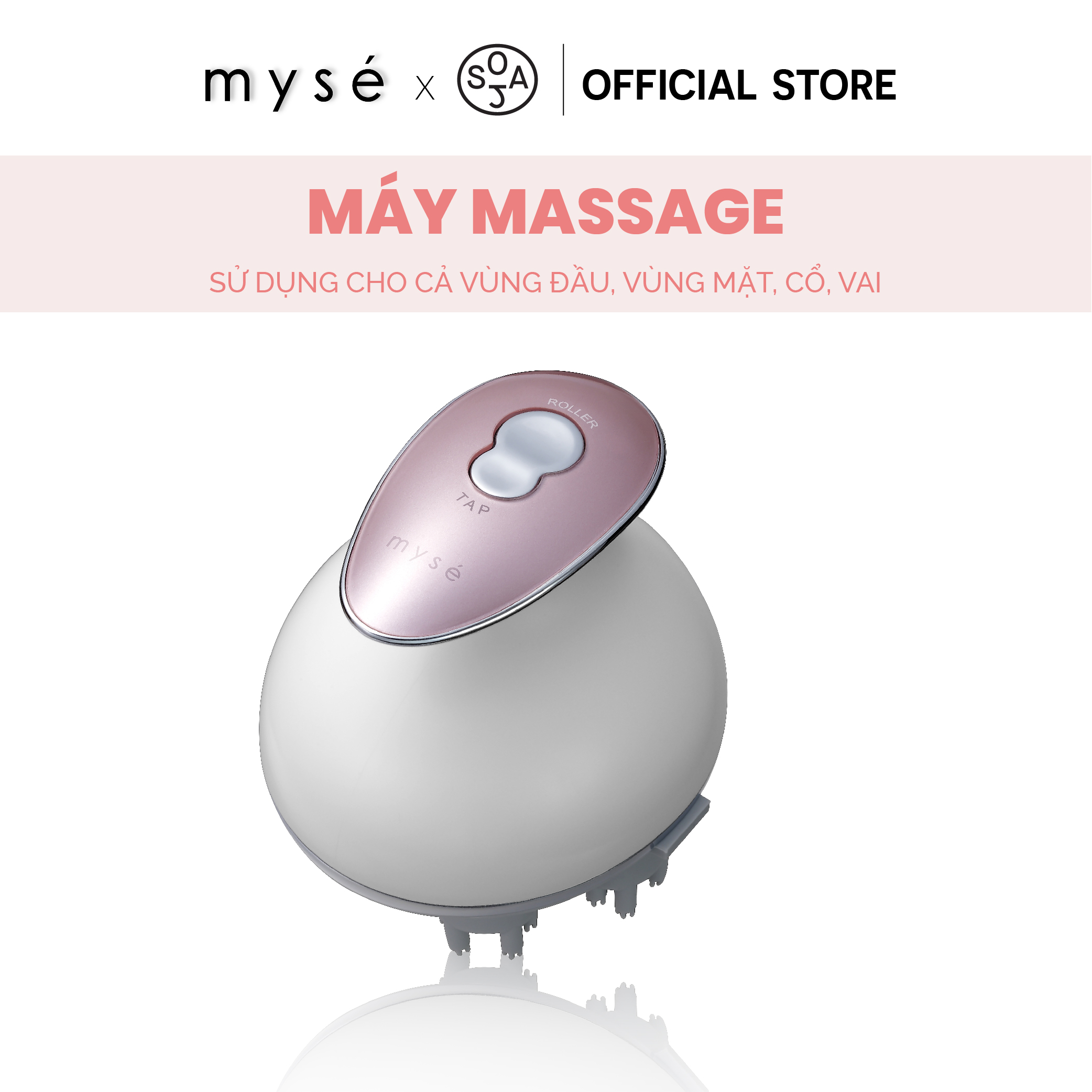 Máy massage chăm sóc da công nghệ cao YA-MAN Ltd. Myse